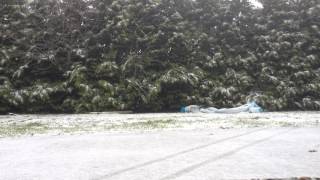 RC Formula Offroad car - testride in snow