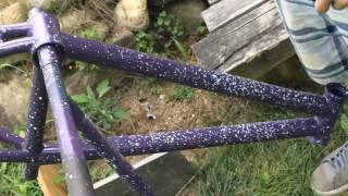 Custom paint splatter Bmx Bike