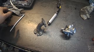 карбюратор с Yamaha grand axis устоновили на Suzuki sepia zz