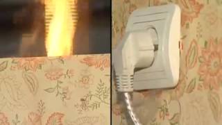 Короткое замыкание в розетке