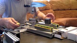 Заточка ножа.Угол заточки.Knife Sharpening Angle Positioning.
