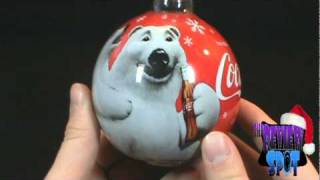 Christmas Spot - Coca Cola 2010 Holiday Christmas Ball Bottle