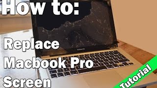 How to fix Macbook Pro Cracked Screen (Tutorial)