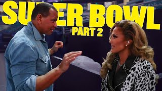 JENNIFER & MY DAUGHTERS TEACH ME HOW TO DANCE | SUPER BOWL VLOG PART 2