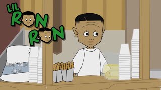 Lil Ron Ron selling Cheesesticks and Kool-Aid