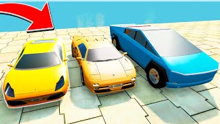 Краш-тест Самых Дорогих Машин на Земле. Разбил в дребезги Lamborghini BeamNG.Drive