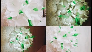 светильник гортензия из фоамирана