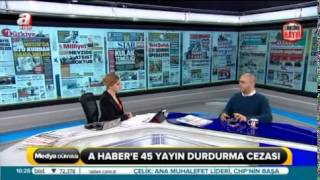 A HABER / YILDIRAY OĞUR: "A HABER'E VERİLEN CEZA ESKİ TÜRKİYE KANUNLARININ ÜRÜNÜ"