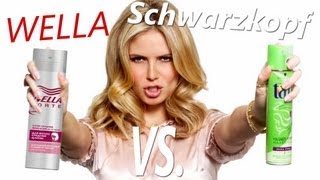 Wella или Schwarzkopf? Лак для волос