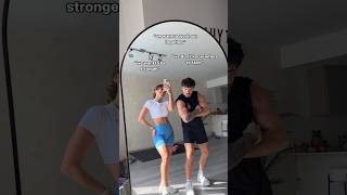 this 7 day couples challenge is IT ️‍ come work out with us! details in comments #shorts #workout