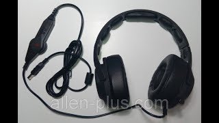 HAVIT HV-H2260U, 7.1USB, black, Наушники профессиональные игровые с микрофоном и подсветкой