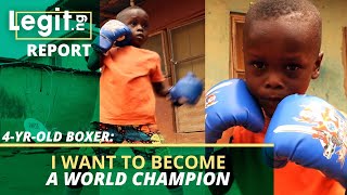 4-yr-old boxer: I want to become a world champion | Legit TV