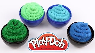 Peppa Pig Play Doh Ice cream Surprise Frozen Spiderman Mickey mouse Toys