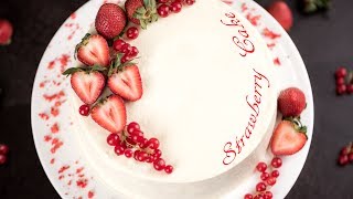 Strawberry Cake كيك الفراولة