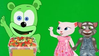Мульт Моя говорящая Анджела и малыши МИШКА ГУМИБЕР НЯНЯ!
