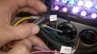 Подключение автомагнитолы JOYING 2G 32GB
