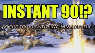World of Warcraft Warlords of Draenor INSTANT Level 90