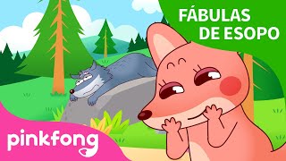 El Burro, la Zorra y el Lobo | Fábulas de Esopo | Pinkfong Cuentos Infantiles