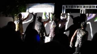 Asia After Dark: Korea Seoul Train - Action Drawing HERO 2013