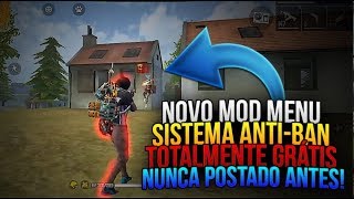NOVIDADE! NOVO MOD MENU FREE FIRE 100% GRÁTIS - AIM LOCK + AIM FOV + ANTI BAN! NUNCA POSTADO ANTES!