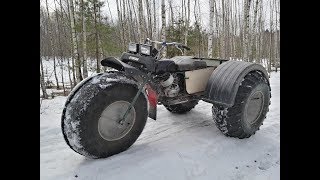 Самодельный вездеход из Урала