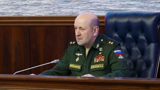 Брифинг начальника войск РХБ защиты ВС РФ