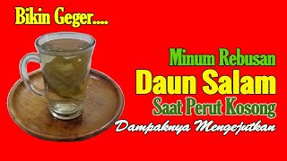 MINUM REBUSAN DAUN INI, REAKSI TUBUH SANGAT MENGEJUTKAN