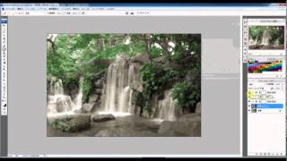 PhotoshopCS3 写真を手描きの絵画風にする手順
