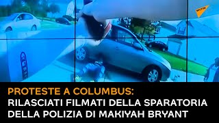 Proteste a Columbus, rilasciati filmati della sparatoria della polizia di Makiyah Bryant