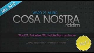 WARD 21 PRODUCTIONS presents COSA NOSTRA RIDDIM CD (2010).