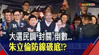 差距不只308萬票？政見會後最新民調:蔡贏韓超過30個百分點│非凡新聞│20191230