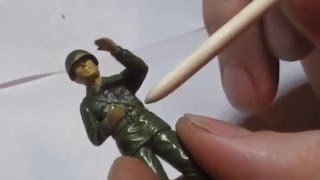 Окраска советского солдата. Как покрасить фигуру человека 1/35. Звезда. (стендовый моделизм)