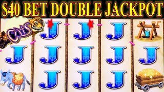 ★ $40 BET DOUBLE JACKPOT ★ SUNDAY FUNDAY NICE BONUSES HIGH LIMIT SLOT MACHINE