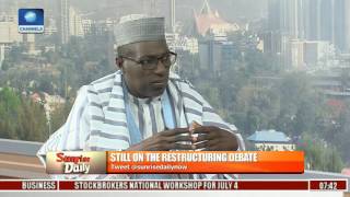 Nothing Wrong With Restructuring Nigeria - Ahmed Makarfi Pt 1