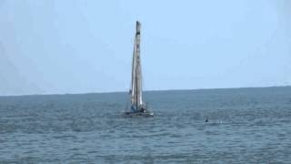 Katamaran Segeln  Катамаран в море