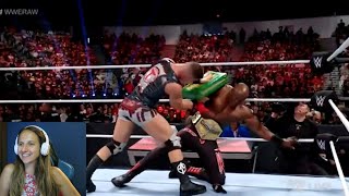 WWE Raw Austin Theory and Bobby Lashley start it off with a BANG 7/4/22