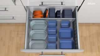 Продольный разделитель для высоких ящиков BLUM