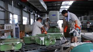 Genelsleep latex pillow's productive process