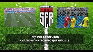 Неудачи фаворитов. Разбор 4-го игрового дня ЧМ-2018