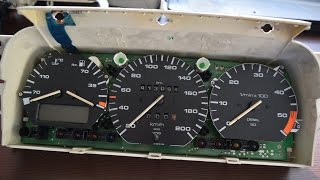 Приборная панель с тахометром вместо часов VW T4 1X.