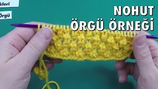 Nohut Örgü - Örgü Örnekleri