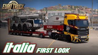 NEW ITALY DLC | Driving South to North | Euro Truck Simulator 2
