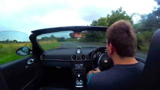 Porsche Boxster S (987 Gen II) - Acceleration and Ext. Mic test