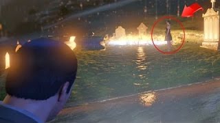 NO VAYAS AL CEMENTERIO A LAS 3:00 AM... (GTA 5 Misterio) //Verdad o Falso//