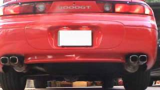 3000GT DOHC with Magnaflows and TK supercharger.