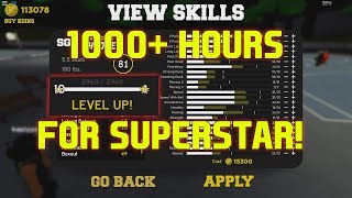 IT TOOK OVER 1000 HOURS TO HIT SUPERSTAR.. [RB WORLD 3 BETA] [ROBLOX]