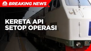 Kereta Api Antar Kota Setop Operasi Di Masa Larangan Mudik