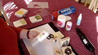 Stamping on Candles