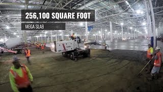 Maga Slab | 256,100 sq.ft. for 32.5 hours | 23'000 м2 за 32,5 часа