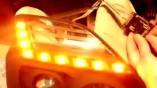 ДХО с бегущими поворотниками на Nissan X-trail T31